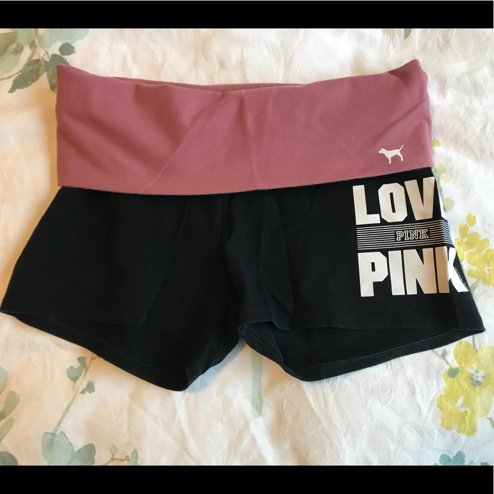 Pink Yoga Shorts